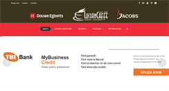 Desktop Screenshot of luciancaffe.ro